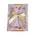 White New Wedding Card Snowflake Lace Laser Cut Iridescent Paper 